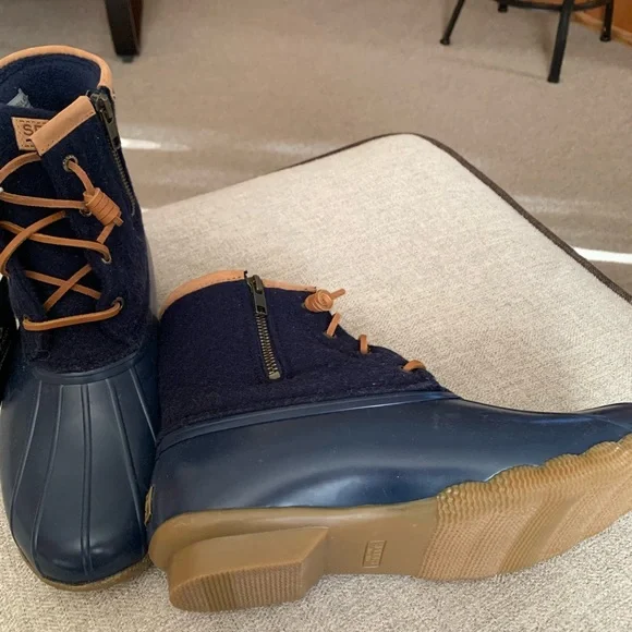 NEW Duck Boots Sperry Women's Saltwater Wool Boots - Picture 5 of 7